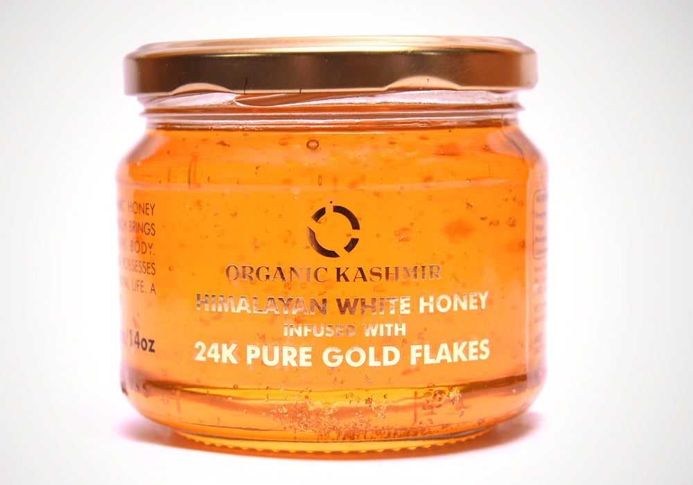 24k Pure Gold Honey Organic Kashmir®