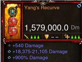 Mods Diablo 3 pour une courbe Yangs modifiée