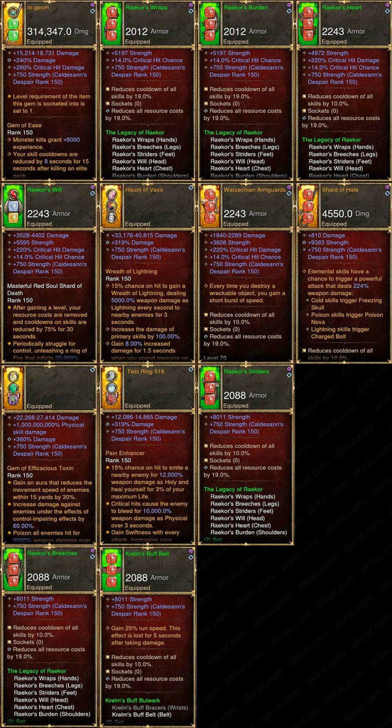 diablo 3 raekor and immortal king build