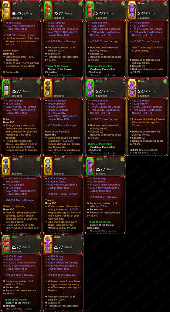 crusader diablo 3 thorns build