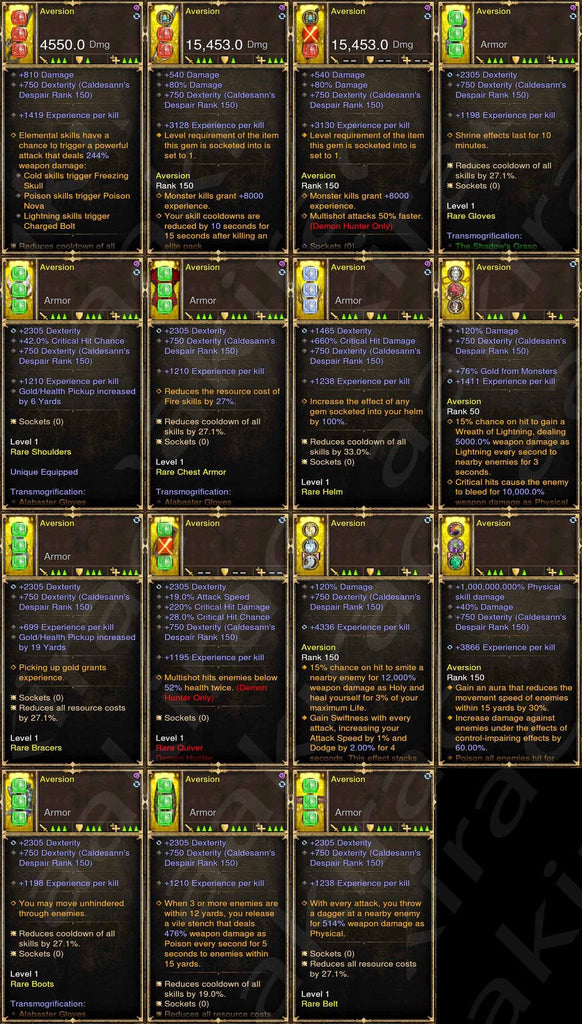 diablo 3 demon hunter leveling