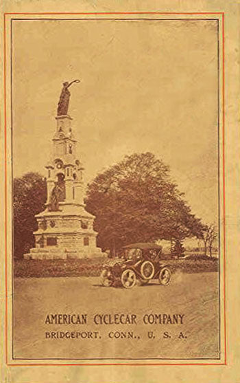 Original Sales brochure for 1913 American Cycle car Trumbull | carmanualsdirect
