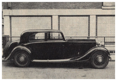 1934 Rolls Royce 20/25 Sports Saloon by HJ Mulliner | carmanualsdirect