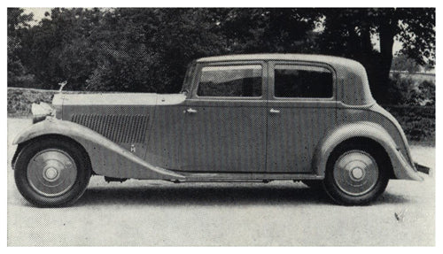 1934 Rolls Royce 20/25 Sports Saloon by Hooper | carmanualsdirect