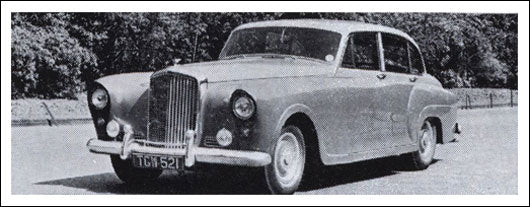 1956 Bentley S1 Sports Saloon by Freestone and Webb