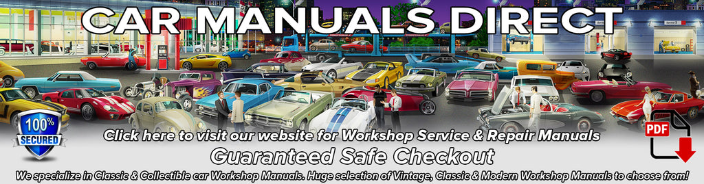 Car Workshop Manuals for Classic Cars | carmanualsdirect