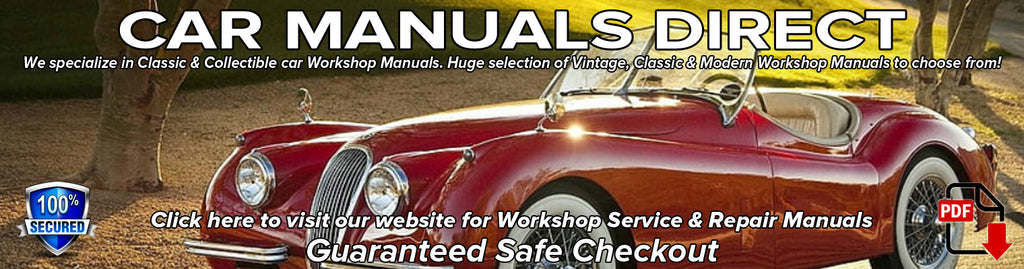 Classic Car Workshop Manuals | carmanualsdirect