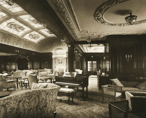 RMS Lusitania Lounge and Music room