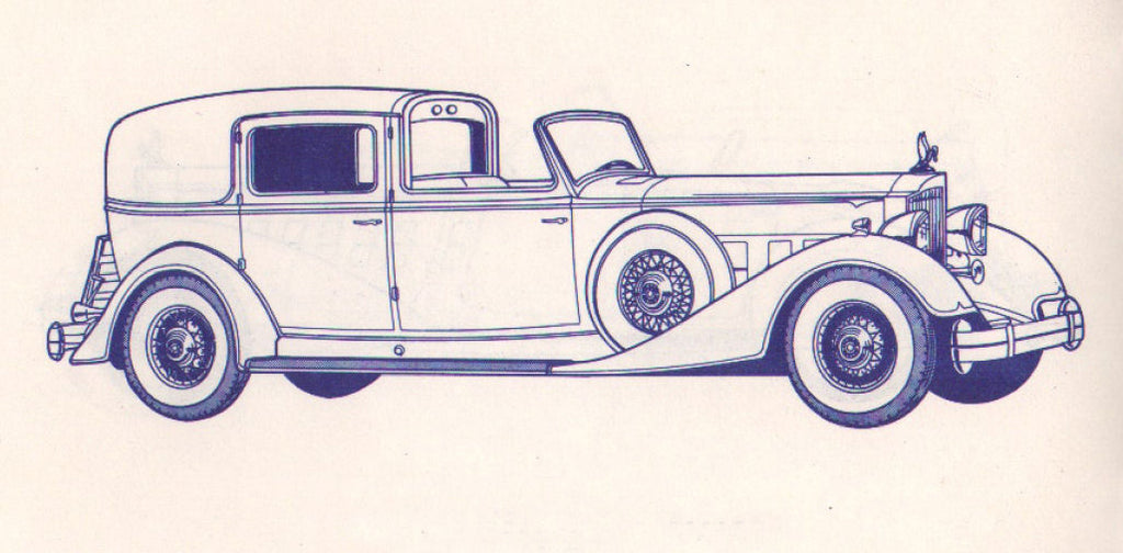1934 Packard All Weather Cabriolet Body by Le Baron | carmanualsdirect
