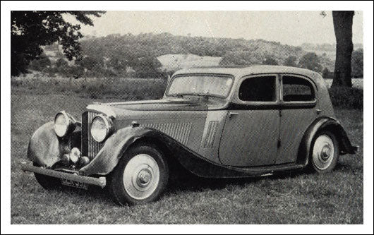 1935 Bentley 3.5 litre designed by Lord Portarlington and built by Windovers