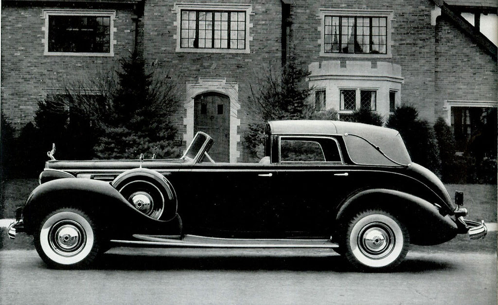 1938 Packard 12 All Weather Cabriolet Body by Brunn Style No. 3087 | carmanualsdirect