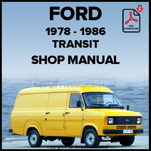 ford transit workshop manuals free downloads