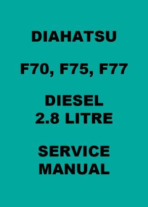 daihatsu cl 61 workshop manual