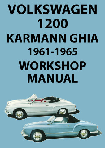 Volkswagen 1500 1967 1970 Workshop Manual Car Manuals Direct