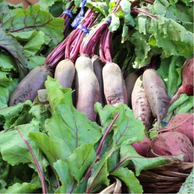 Beets at Local Farmers Market