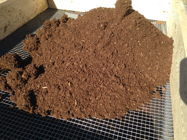 Daily Dump Medium Metal Rake 2 Pronged I for Mixing or Tilling Compost &  Garden Soil