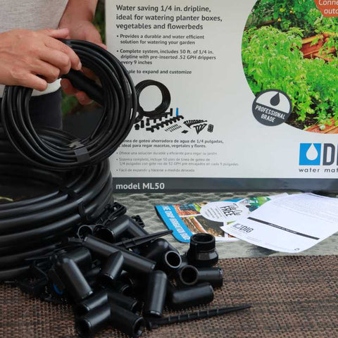 Drip Irrigation for Raised Beds