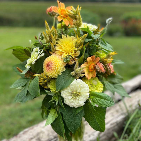 Floral bouquet for a funeral