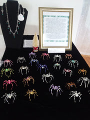 Beaded Spiders