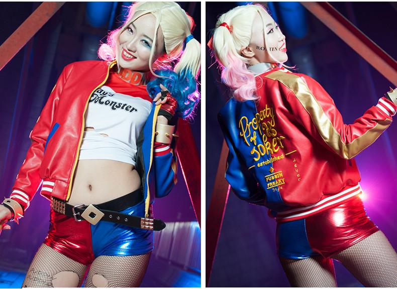 Suicide Squad Harley Quinn Cosplay Jacket