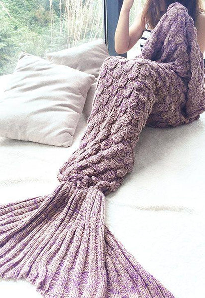 Arm Knit Mermaid blanket Free Pattern | SimplyMaggie.com