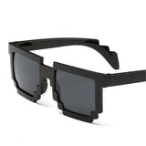 Retro 8-Bit Pixelated Geek Glasses