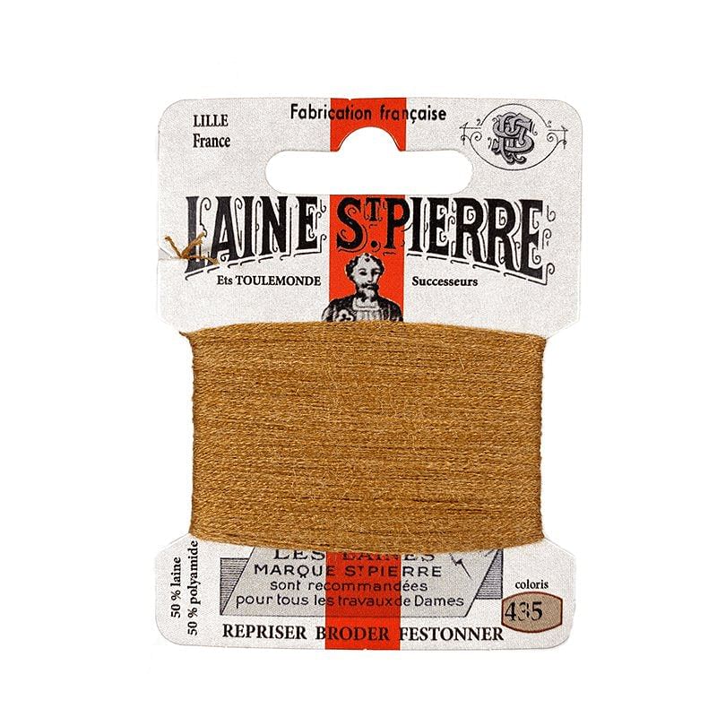 Laine Saint-Pierre 435 Hazelnut | Wool Thread Light Gray Darning Wool