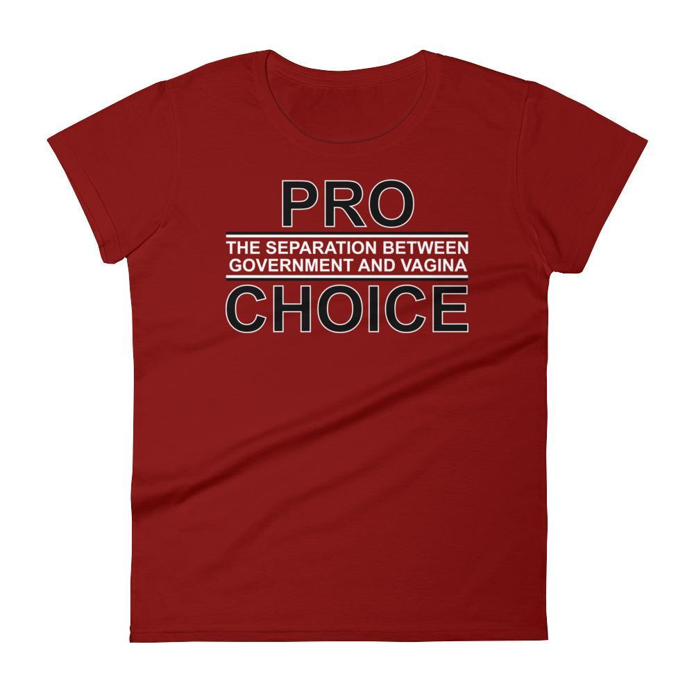 Women S Pro Choice T Shirt