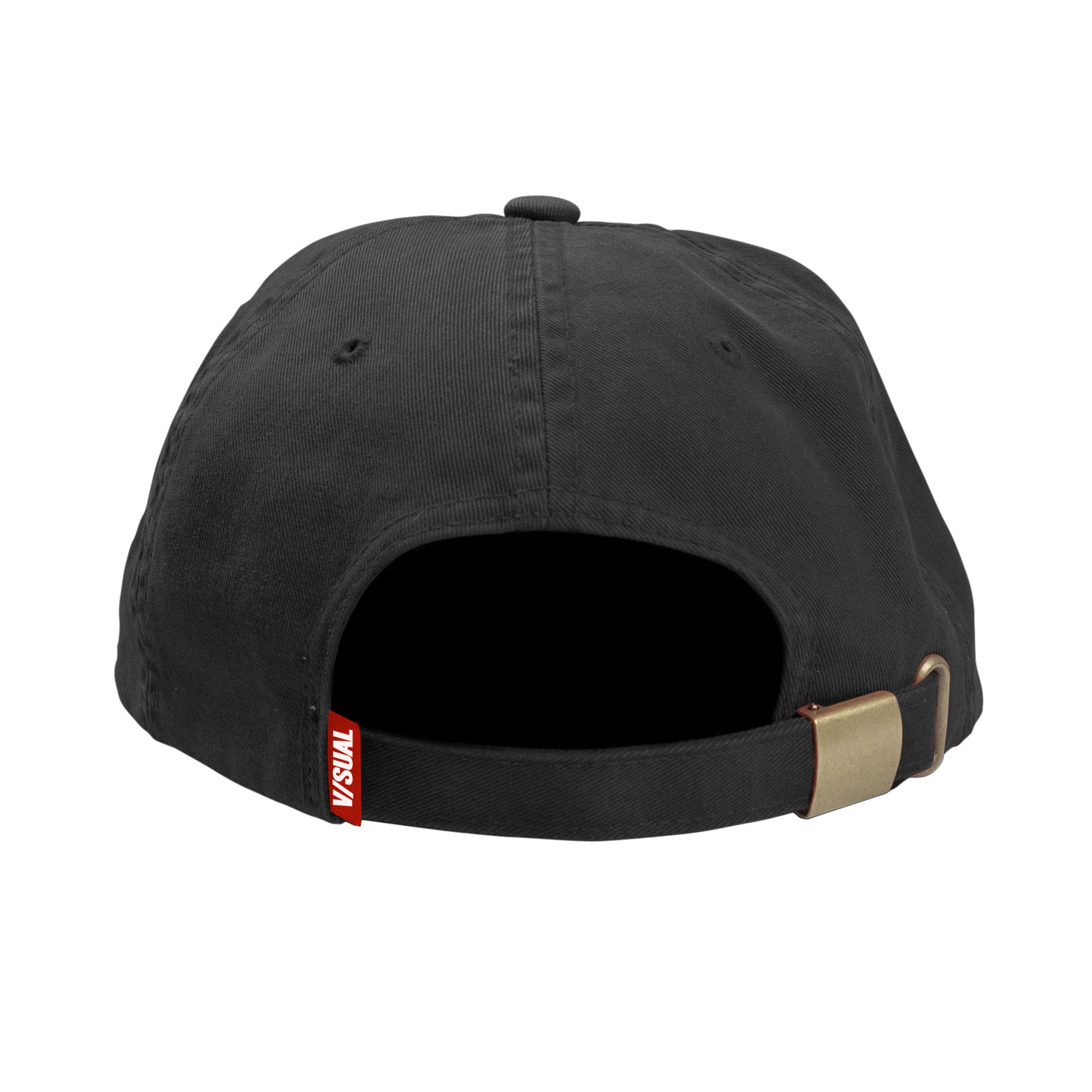 Red Eye Unstructured Hat - Black