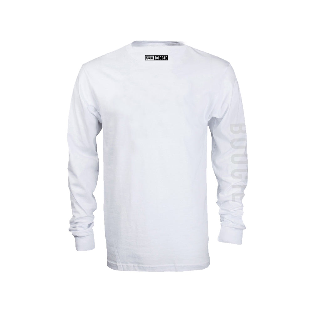 V/SUAL X BOOGIE Satan Long Sleeve - White