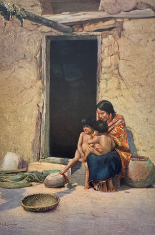 Illustration of a Hopi Mother