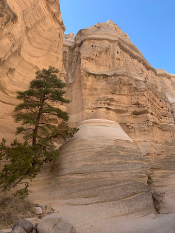 Hiking Trail At Tent Rocks New Mexico