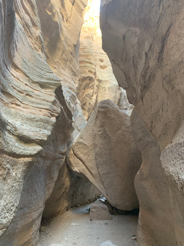 Slot Canyon At Tent Rocks New Mexico