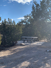 Picnic Tables At Tent Rocks 