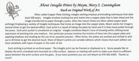 Intaglion Print Making Process
