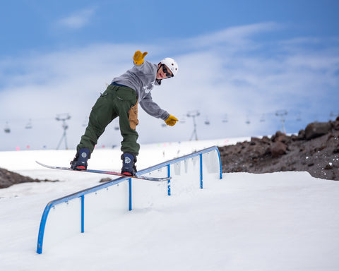 Snowboarder Eli McDermott 