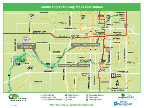 Center City Greenway Trails and Paths