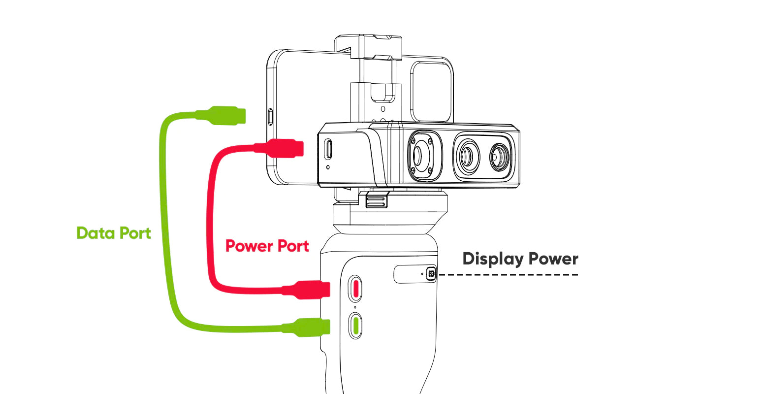 Connectics entre Smartphone et Smart Grip