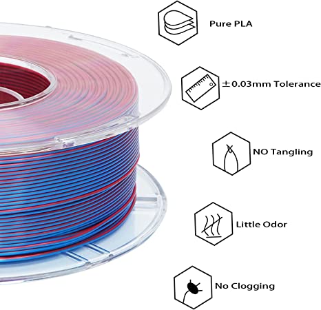 Magic PLA Blue-red R3D