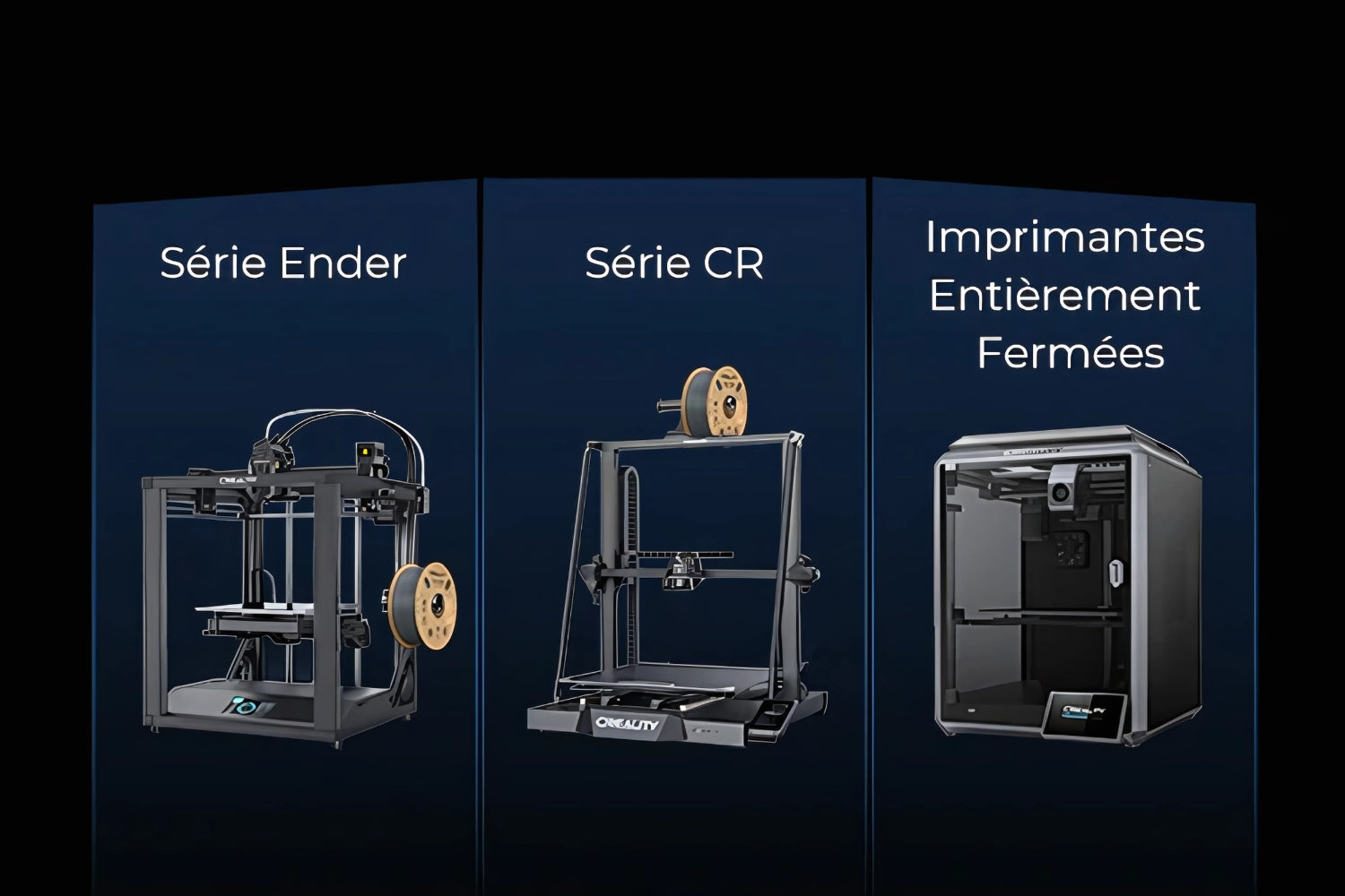 Compatible avec la Plupart des Imprimantes 3D Creality Compatible avec la Plupart des Imprimantes 3D Creality