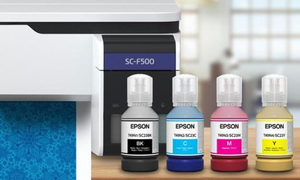 Epson SC-F500 Imprimante à sublimation A3, encres rechargeables