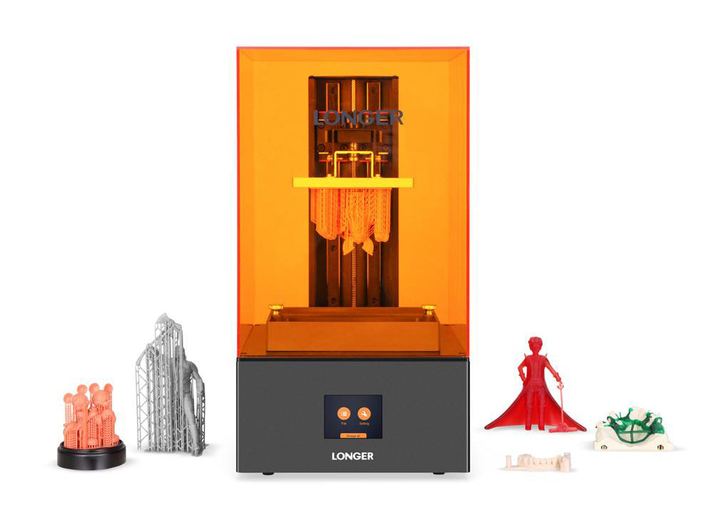 L'imprimante 3D Résine LONGER Orange 4K , 118x66x190mm à 129