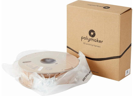 Polyterra de polymaker nouvelle génération PLA 1.75mm écoresponsable bois