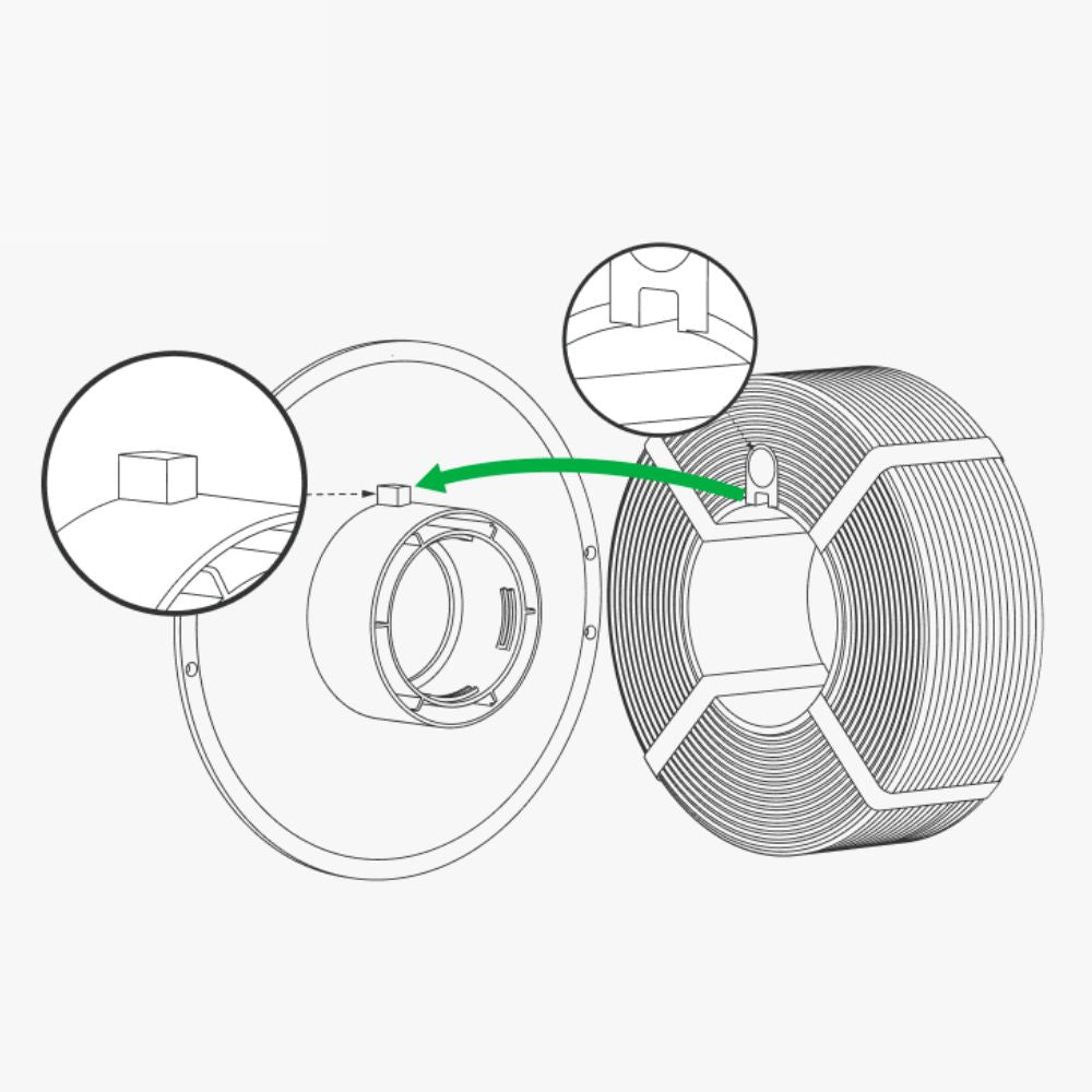 Étape 1 spool Bambu Lab