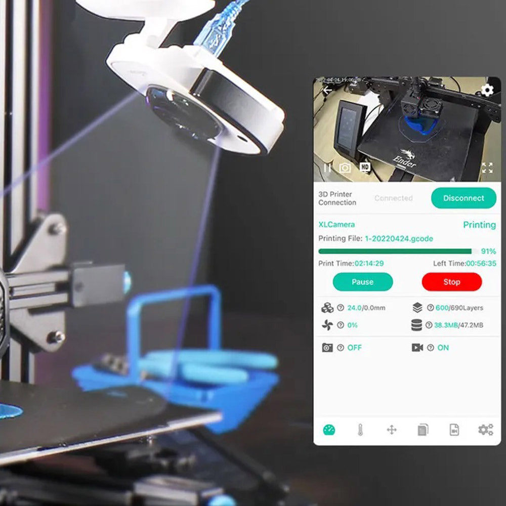 Suivi en temps réel - Mintion BeaglePrint - Caméra Impression 3D