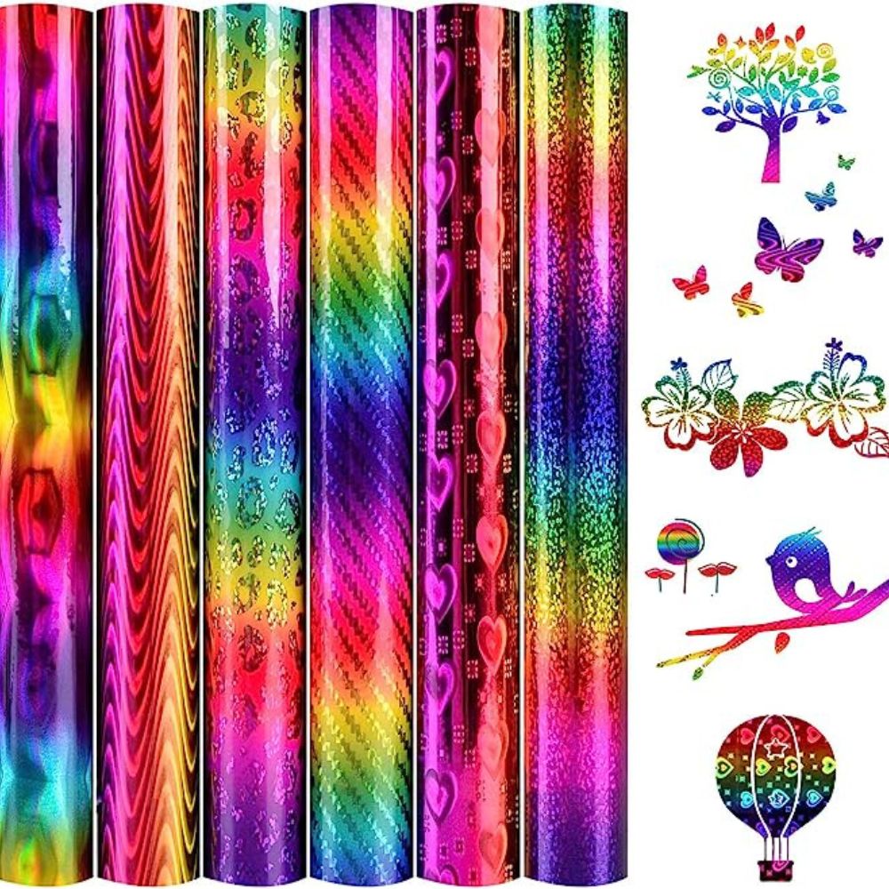 Teckwrap - Holographic Rainbow - Vinyle Adhésif