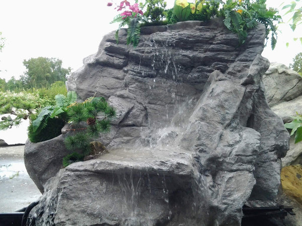 faux stone waterfall fountain