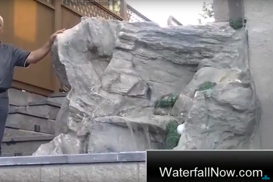 How To Make Artificial Rock Panels - WaterfallNow custom water