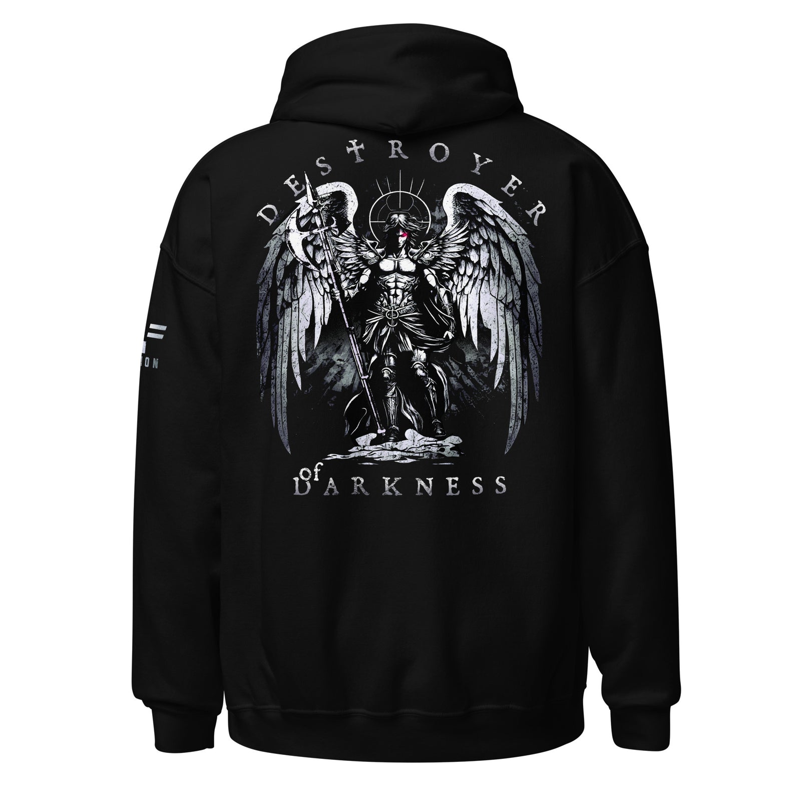 Horse Angels Heavy Blend Hoodie with Wings on Back! (black logo