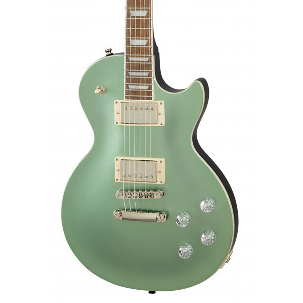 epiphone green guitar